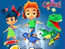 Game Jungle Subway Surfer online. Play for free