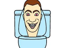 Skibidi Toilet Coloring Online