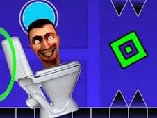 Skibidi Toilet: Geometry Dash Online