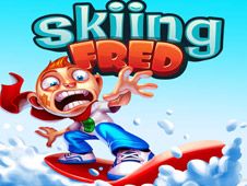 Skiing Fred