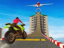 Sky Bike Stunt 3D Online