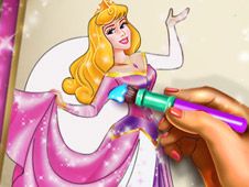 Sleeping Princess Coloring Book