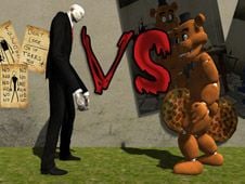 Slenderman vs Freddy The Fazbear Online