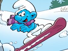 Smurfy Snowboard Online