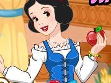 Snow White Patchwork Dress