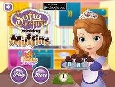 Sofia the First Cooking Muffins