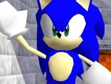 Sonic in Super Mario 64 Online