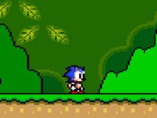 Play SNES Sonic in Super Mario World Online in your browser 