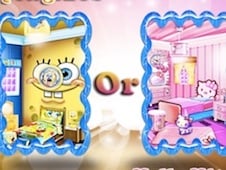 Spongebob or Hello Kitty Online