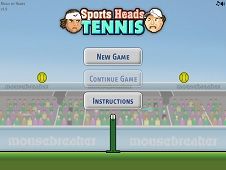 Sports Heads Tennis Unblocked Online