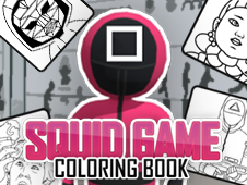 Squid Game Coloring Book