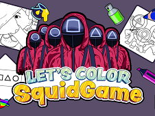 Squid Game Coloring Book
