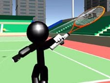 Stickman Tennis 3D Online