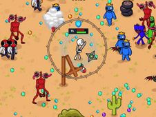 Stickman vs Monsters Online