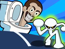 Stickman vs Skibidi Toilet Online