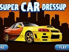 Super Car Dressup Online