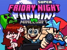 Super Friday Night Funkin Vs Minecraft