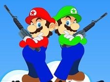 Super Mario Toon Arcades (2 Player) Online