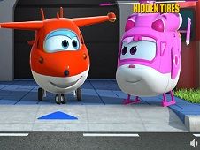 Super Wings Hidden Tires