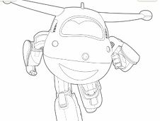 Super Wings Coloring