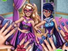 Superhero Princesses Nails Salon Online