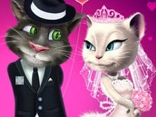 Talking Tom And Angela Wedding Party