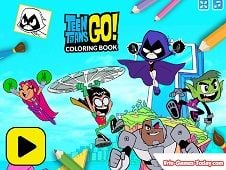 Teen Titans Go Coloring Book