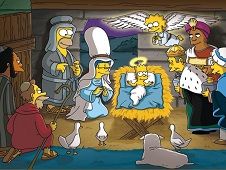 The Simpsons Christmas Puzzle Online