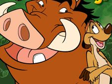 Timon and Pumba Grub Ridin