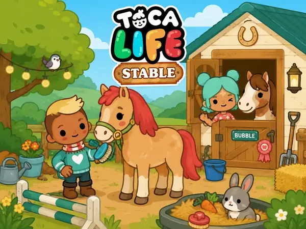 טוקה בוקה: חוות סוסים Toca Boca Life Stable