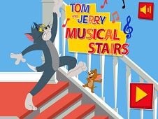 Tom and Jerry Musical Stairs Online