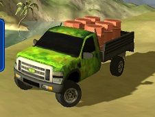 Tropical Truck Delivery 3D Online