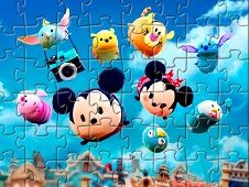 Tsum Tsum Characters Puzzle Online