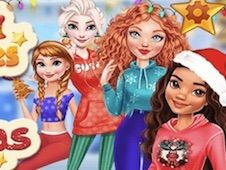 Princesses Twelve Days of Christmas Online