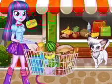 Twilight Sparkle Christmas Shopping 