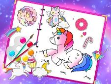 Unicorn Coloring Online