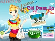 Vacation Girl Dress Up