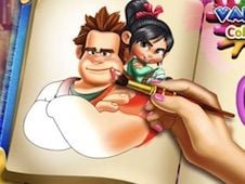 Vanellope Coloring Book Online