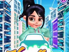 Vanellope Driving Slacking