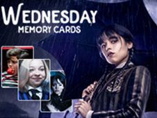 Wednesday Memory Cards Online