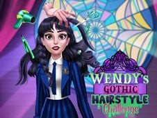 Wendy's Gothic Hairstyle Challenge Online