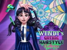 Wendy's Gothic Hairstyle Challenge Online