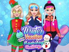 Winter Vacation #Hashtag Challenge