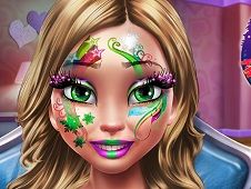 Winter Makeup and Face Painting Online