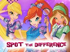 Winx Club Spot the Differences Online