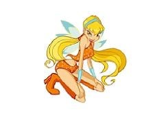 Winx Stella Magic Dress Up Online