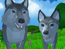 Wolf Simulator Wild Animals 3D Online