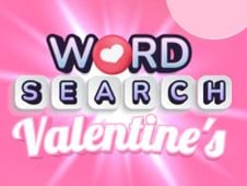 Word Search Valentine's Online