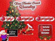 Xmas Number Crunch Rounding Online