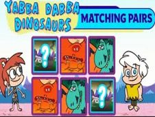 Yabba Dabba Dinosaurs Matching Pairs Online